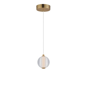 Rhythm - 5W 1 LED Pendant-5 Inches Tall and 4.25 Inches Wide