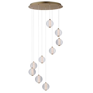Rhythm - 45W 9 LED Pendant-5 Inches Tall and 21.75 Inches Wide