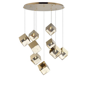 Ice Cube - 27W 9 LED Pendant-8.75 Inches Tall and 33.5 Inches Wide - 1311185
