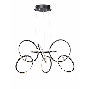 Ringer-567W 7 LED Pendant-32 Inches wide by 18 inches high - 657894