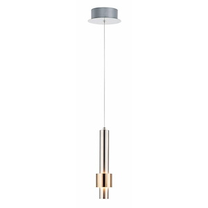 Reveal-6W 1 LED Pendant-3 Inches wide by 12.25 inches high