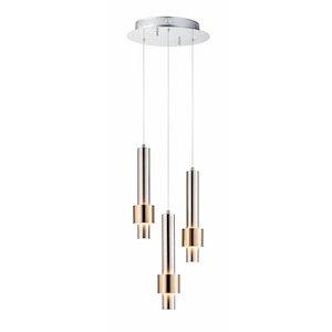 Reveal-18W 3 LED Pendant-11 Inches wide by 12.25 inches high - 1218023