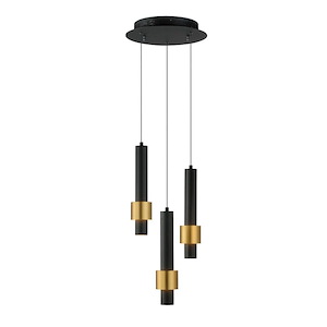 Reveal - 18W 3 LED Pendant-12.25 Inches Tall and 11 Inches Wide - 1327191