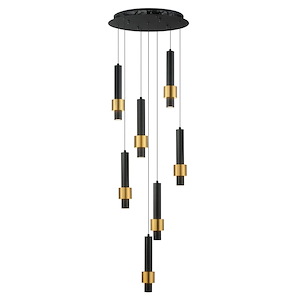 Reveal - 42W 7 LED Pendant-12.25 Inches Tall and 18 Inches Wide