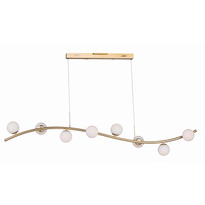 Rover-24W 8 LED Pendant-9.5 Inches wide by 15.5 inches high