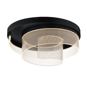 Sonata - 34W 1 LED Semi-Flush Mount-8.25 Inch Tall and 19.75 Inch Wide - 1370591