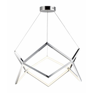 Victory-50W 1 LED Pendant-31.5 Inches wide by 15.75 inches high