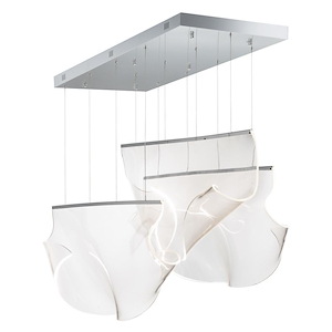 Rinkle-36W 3 LED Pendant-14.25 Inches wide by 15.75 inches high