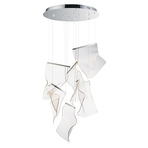 Rinkle-150W 6 LED Pendant-21.5 Inches wide by 14 inches high