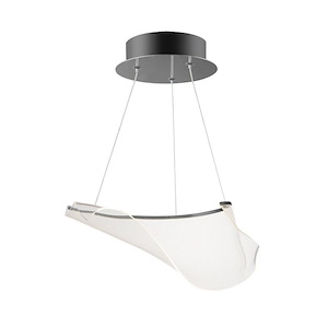Rinkle - 7.8W 1 LED Pendant-11 Inches Tall and 9.75 Inches Wide - 1311194