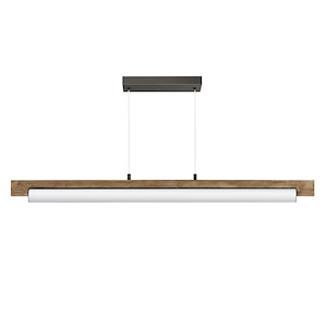 Joist - 28W 1 LED Linear Pendant-4 Inches Tall and 2 Inches Wide