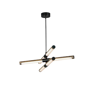 Rollo - 28 Inch 240W 6 LED Linear Pendant