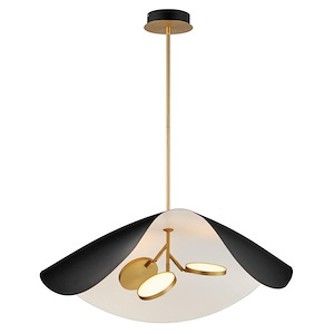 Carmen - 21W 3 LED Pendant-11 Inches Tall and 32 Inches Wide
