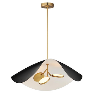 Carmen - 21W 3 LED Pendant-11 Inches Tall and 32 Inches Wide