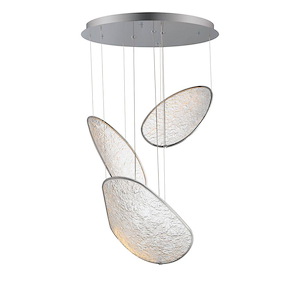 Moonscapes - 19W 3 LED Pendant-19.5 Inch Tall and 28.5 Inch Wide - 1377349