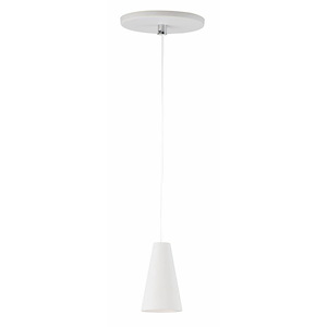 Micro-4.5W 1 LED Pendant-2.25 Inches wide by 4 inches high