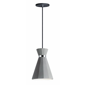 Sash-7W 1 LED Pendant-7.75 Inches wide by 10.75 inches high