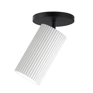 Pleat - 7W 1 LED Wall Sconce-6 Inches Tall and 3.25 Inches Wide