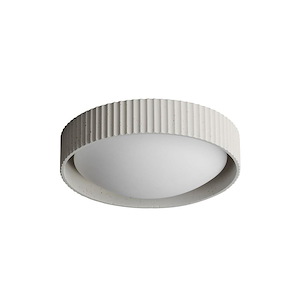 Souffle - 25W 1 LED Flush Mount-3.75 Inches Tall and 13.75 Inches Wide - 1284345