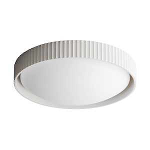 Souffle - 30W 1 LED Flush Mount-4.5 Inches Tall and 18 Inches Wide