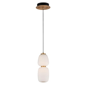 Soji-14W 1 LED Pendant-4.75 Inches wide by 13 inches high