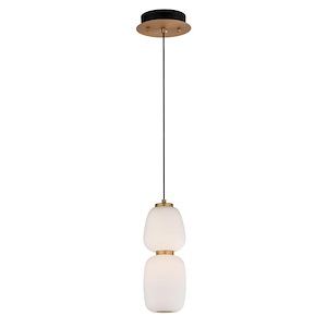 Soji-14W 1 LED Pendant-4.75 Inches wide by 13 inches high