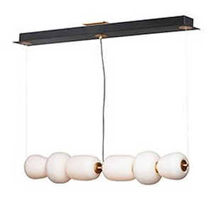 Soji-34W 2 LED Linear Pendant-6 Inches wide by 6 inches high