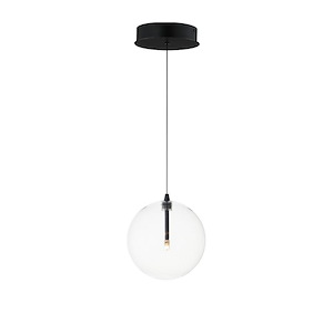 Global - 1.8W 1 LED Mini Pendant-8 Inches Tall and 7 Inches Wide