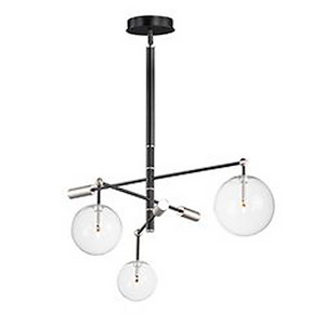 Global-4.5W 3 LED Chandelier-35.5 Inches wide by 17.75 inches high