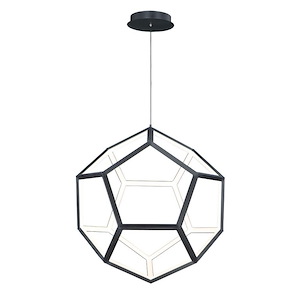 Penta-62W 1 LED Medium Pendant-22 Inches wide by 22 inches high - 883138