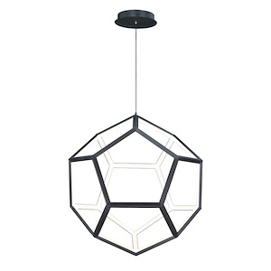 Penta-62W 1 LED Medium Pendant-22 Inches wide by 22 inches high