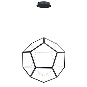 Penta-85W 1 LED Large Pendant-28 Inches wide by 28 inches high - 883139