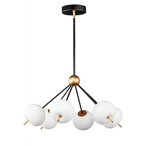 Quest-36W 6 LED Pendant-26.5 Inches wide by 14.75 inches high