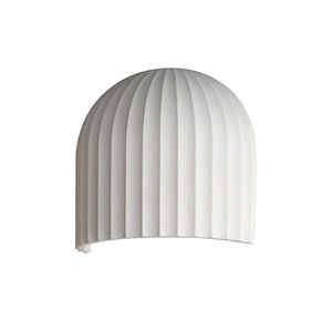 Basilica - 7W 1 LED Wall Sconce-7.5 Inches Tall and 8 Inches Wide