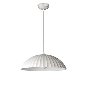 Basilica - 6W 1 LED Pendant-6.25 Inches Tall and 19.5 Inches Wide