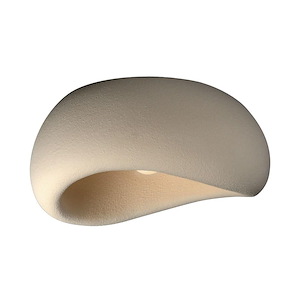 Moeraki - 6W 1 LED Flush Mount-10 Inches Tall and 15.75 Inches Wide