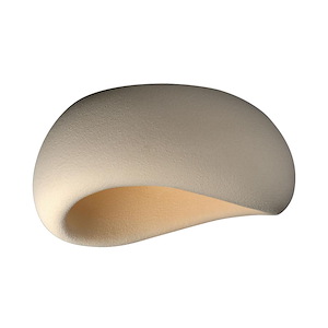Moeraki - 6W 1 LED Flush Mount-10 Inches Tall and 15.75 Inches Wide