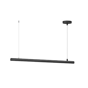 Continuum - 28W 1 LED CCT Selectable Linear Pendant-1.25 Inches Tall and 1.5 Inches Wide - 1284202