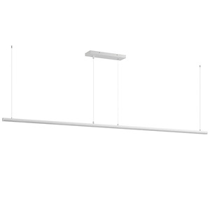Continuum - 68W 1 LED CCT Selectable Linear Pendant-1.25 Inches Tall and 1.5 Inches Wide
