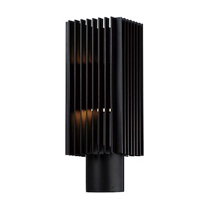 Rampart - 12W 2 LED Outdoor Post Mount-15 Inches Tall and 5.5 Inches Wide