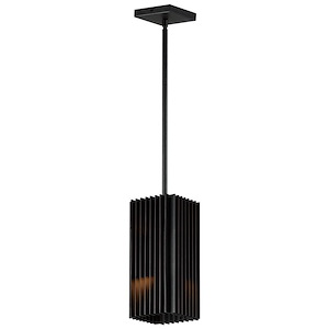 Rampart - 12W 2 LED Outdoor Pendant-11.75 Inches Tall and 5.5 Inches Wide - 1309528