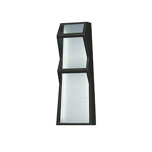 Totem - 16W 2 LED Outdoor Wall Mount-16 Inches Tall and 6 Inches Wide