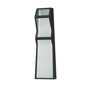 Totem - 20W 2 LED Outdoor Wall Mount-20 Inches Tall and 6 Inches Wide