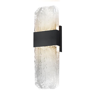 Rune - 16W 2 LED Outdoor Wall Mount-15.5 Inches Tall and 5.25 Inches Wide