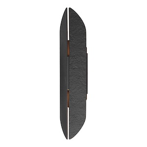 Tectonic - 24W 2 LED Outdoor Wall Mount-22 Inches Tall and 4.75 Inches Wide