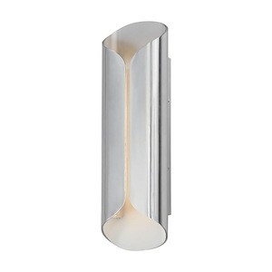 Folio - 30W 2 LED Outdoor Wall Mount-20 Inches Tall and 6.25 Inches Wide
