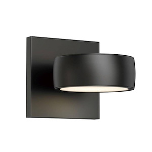 Modular - 8W 1 LED Outdoor Wall Mount-5 Inches Tall and 5 Inches Wide