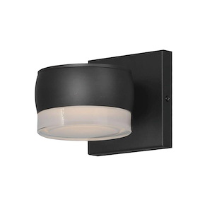 Modular - 8W 1 LED Outdoor Wall Mount-5 Inches Tall and 5 Inches Wide - 1309533