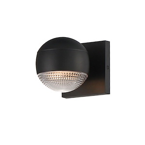 Modular - 8W 1 LED Outdoor Wall Mount-5 Inches Tall and 5 Inches Wide - 1327207