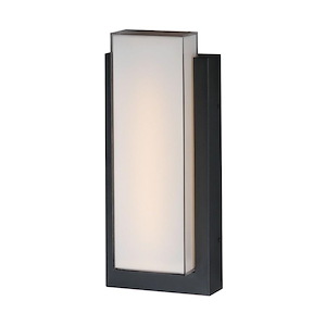 Tower - 18W 1 LED Outdoor Wall Mount-18 Inches Tall and 8 Inches Wide